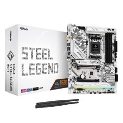 Asrock B650 STEEL LEGEND WIFI, AMD B650, AM5, ATX, 4 DDR5, HDMI, DP, Wi-Fi 6E, 2.5G LAN, PCIe5, RGB, 3x M.2 Asrock B650 STEEL LEGEND WIFI, AMD B650, AM5, ATX, 4 DDR5, HDMI, DP, Wi-Fi 6E, 2.5G LAN, PCIe5, RGB, 3x M.2